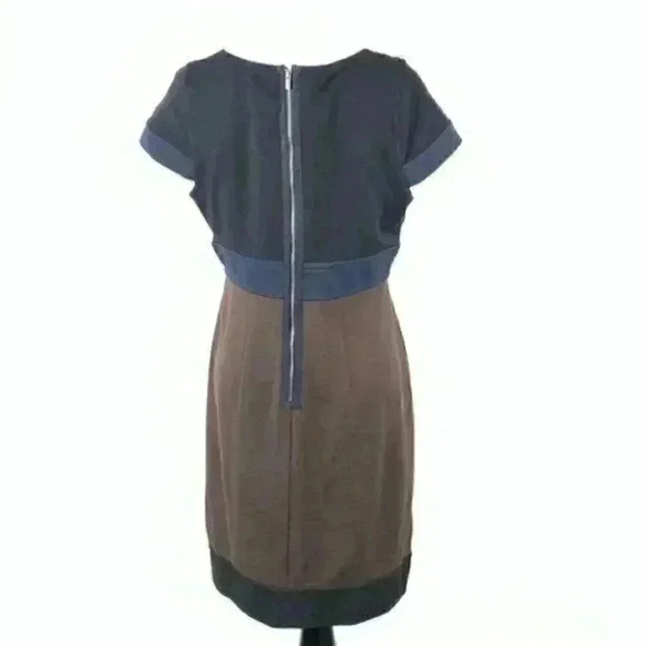 BcbgMaxAzira dress size 12P pencil zip back career - Picture 5 of 8